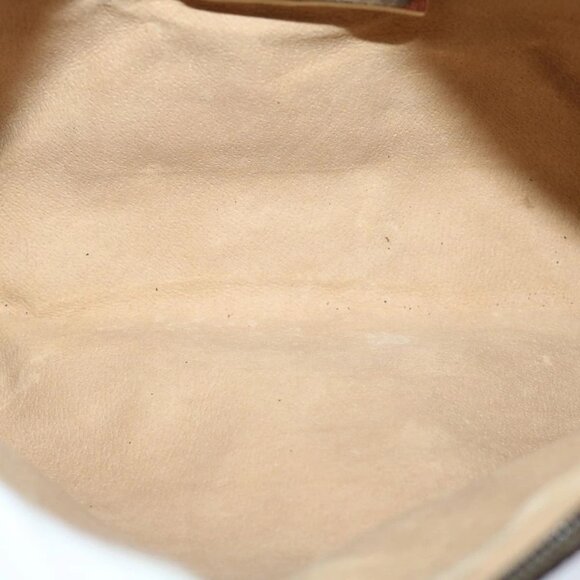 GUCCI GG Supreme Web Sherry Line Shoulder Bag PVC Beige 68 02 005 Auth 68227 - Picture 11 of 16